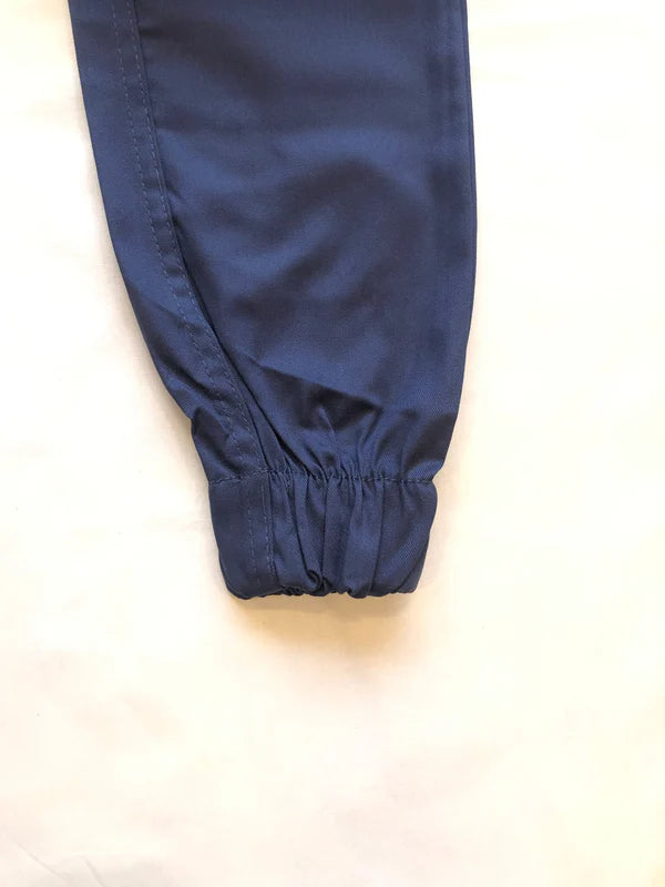 Royal Blue Cotton Cargo Trouser