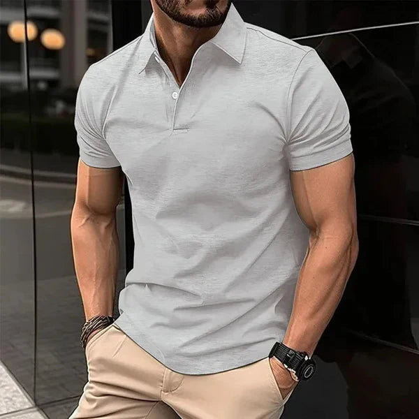 Gray Polo T Shirt