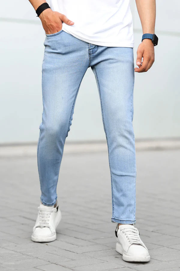 Sky Blue Denim Jeans